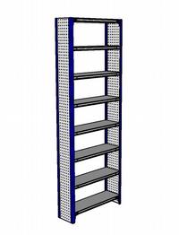 Shelving Silvermark bolted 8 shelves (8SHELF-3P))