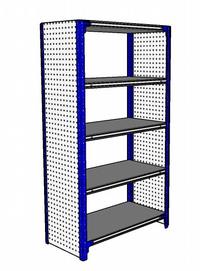 Shelving Silvermark bolted 5 shelves (5SHELF-5P)