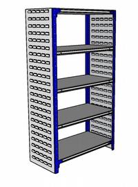 Shelving Silvermark bolted 5 shelves (5SHELF-5L)