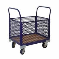 Trolley with two handles and four perfo sides(T90)