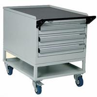 Tool trolley fitted with 3x100mm drawers and 100mm diameter castors(Tool trolley (T80-3.1RT))