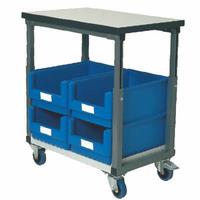 EW trolley with adjustable top and 4xSB315 bins(EW2 trolley)